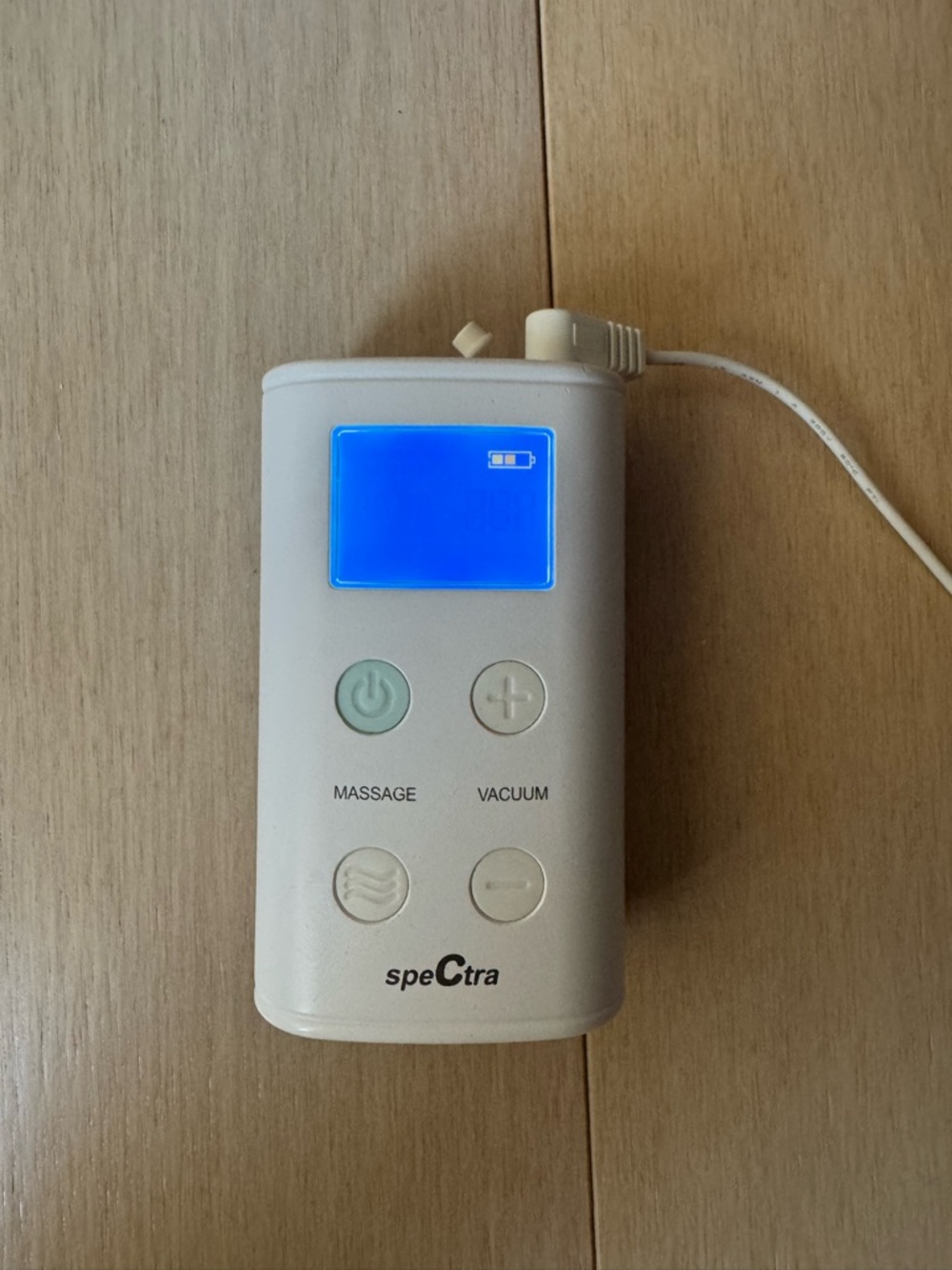Spectra Portable Breast Pump Controller - White with Blue Display